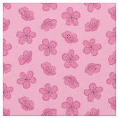 さくらんぼ ファブリック (クローズアップ)