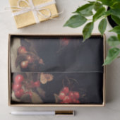 さくらんぼ,フェデ・ガリツィア作の銀コンポート 薄葉紙 (ギフト)