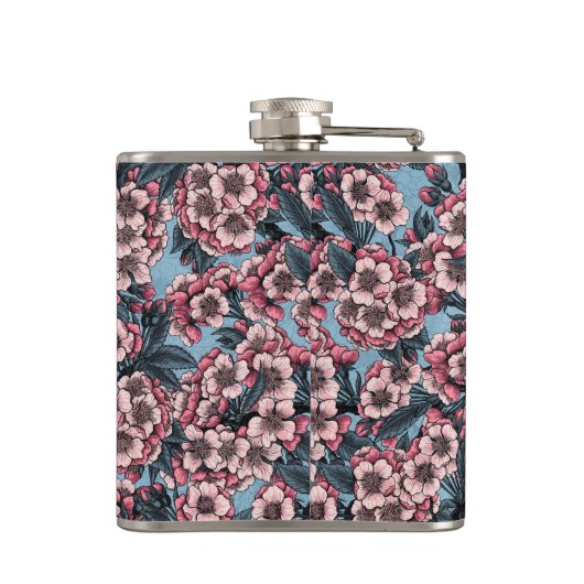 さくらんぼ フラスク (裏面)