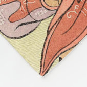 さくらんぼ フリースブランケット (角)