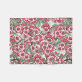 さくらんぼ フリースブランケット (正面(横))