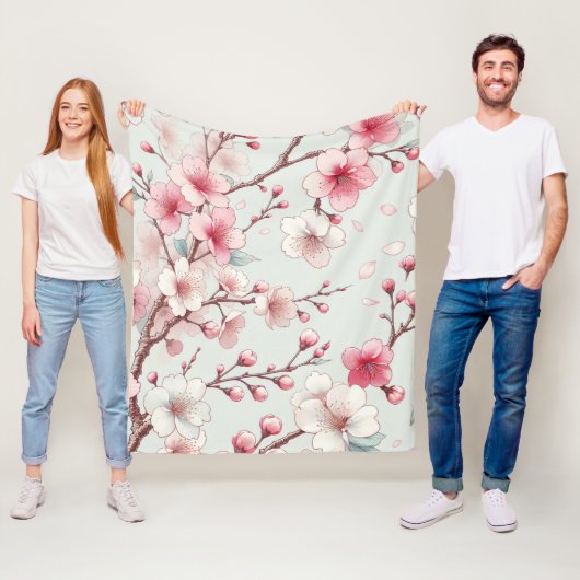 さくらんぼ フリースブランケット (インサイチュ)