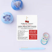 さくらんぼ·フルーツ、ヘルス·フード·ス広告トアズ チラシ (シングル)