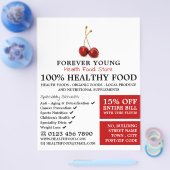 さくらんぼ·フルーツ、ヘルス·フード·ス広告トアズ チラシ (シングル)