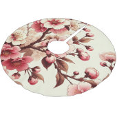 さくらんぼ ブラッシュドポリエステルツリースカート (アングル)