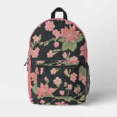 さくらんぼ プリントバックパック (正面)