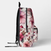 さくらんぼ プリントバックパック (左)