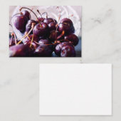 さくらんぼ プレイスカード (正面/裏面)