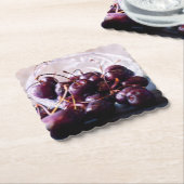 さくらんぼ ペーパーコースター (アングル)