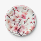 さくらんぼ ペーパープレート (正面)