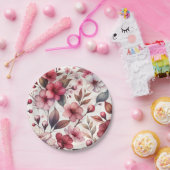 さくらんぼ ペーパープレート (パーティー)