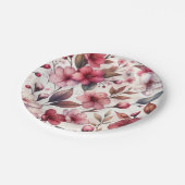 さくらんぼ ペーパープレート (アングル)