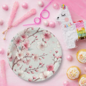 さくらんぼ ペーパープレート (パーティー)