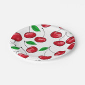 さくらんぼ ペーパープレート (アングル)