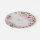 さくらんぼ ペーパープレート (アングル)