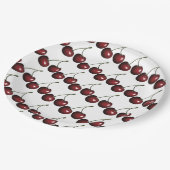 さくらんぼ ペーパープレート (アングル)