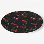 さくらんぼ ペーパープレート (アングル)