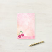 さくらんぼ ポストイット (デスク上)