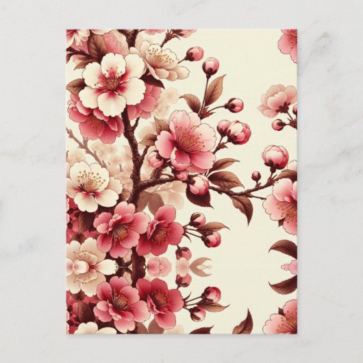 さくらんぼ ポストカード (正面)