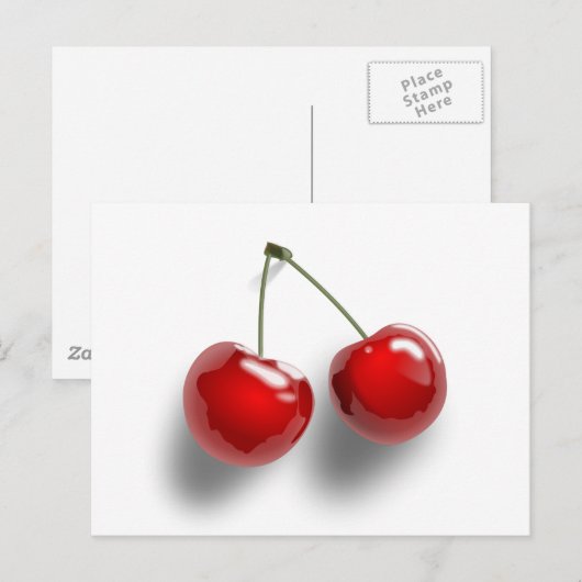 さくらんぼ ポストカード (正面/裏面)