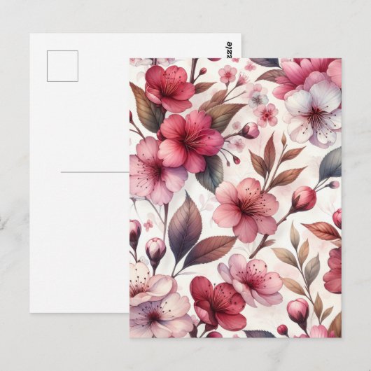 さくらんぼ ポストカード (正面/裏面)