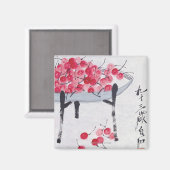 さくらんぼ マグネット (正面/裏面)