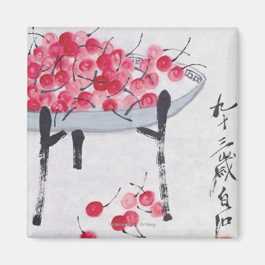 さくらんぼ マグネット (正面)