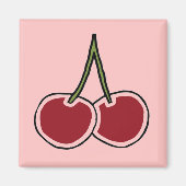 さくらんぼ マグネット (正面)