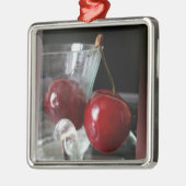 さくらんぼ メタルオーナメント (左)