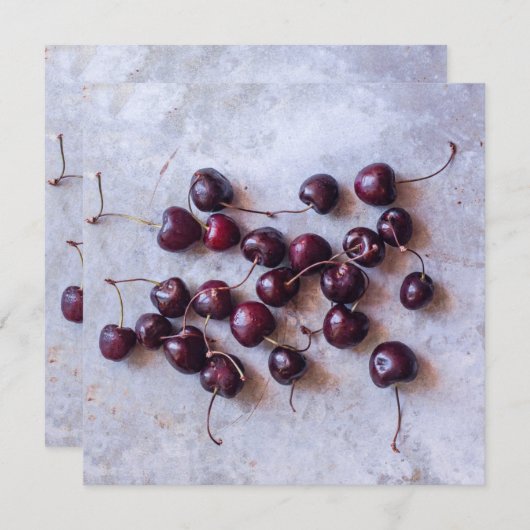 さくらんぼ メニュー (正面/裏面)