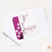 さくらんぼ | モノグラムのシール スクエアシール (封筒)