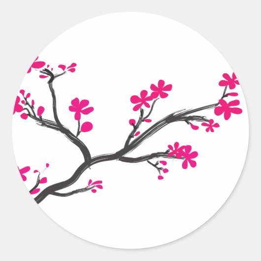 さくらんぼ ラウンドシール (正面)