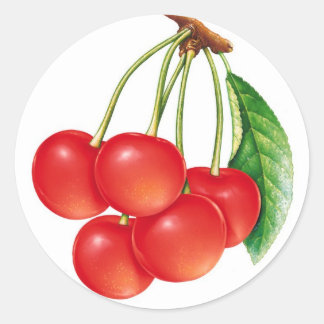 さくらんぼ ラウンドシール