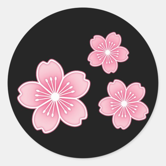 さくらんぼ ラウンドシール (正面)