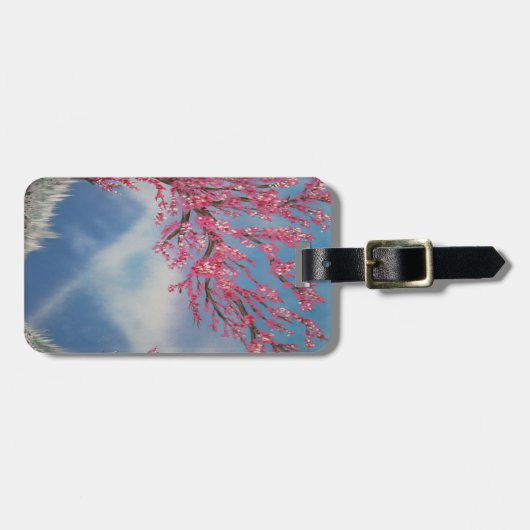 さくらんぼ ラゲッジタグ (正面横)