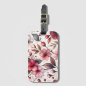 さくらんぼ ラゲッジタグ (正面縦)