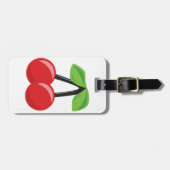さくらんぼ ラゲッジタグ (正面横)