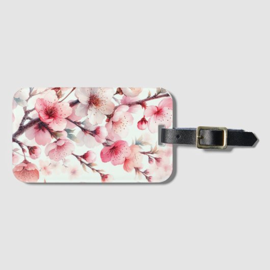 さくらんぼ ラゲッジタグ (正面横)