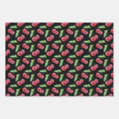 さくらんぼ ラッピングペーパーシート (正面)