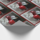 さくらんぼ ラッピングペーパー (角)