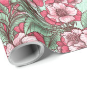 さくらんぼ ラッピングペーパー (ロールコーナー)