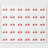 さくらんぼ ラッピングペーパー (フラット)