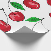 さくらんぼ ラッピングペーパー (角)