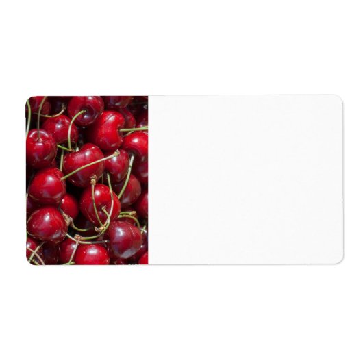 さくらんぼ ラベル (正面)