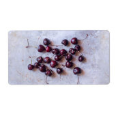 さくらんぼ ラベル (正面)