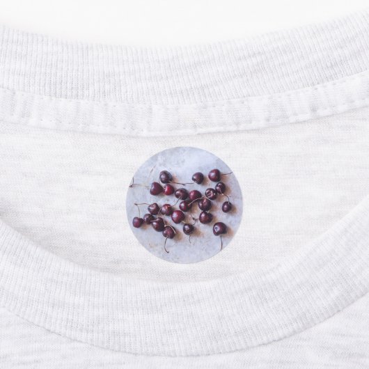 さくらんぼ ラベル (貼付)