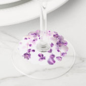 さくらんぼ ワイングラスタグ (クローズアップ)