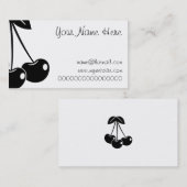 さくらんぼ 名刺 (正面/裏面)