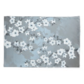 さくらんぼ |埃っぽい青いフローラ 枕カバー (裏面)