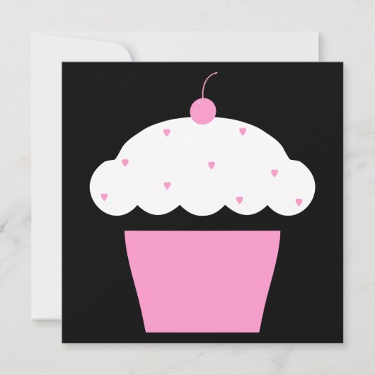 さくらんぼ 招待状 (正面)